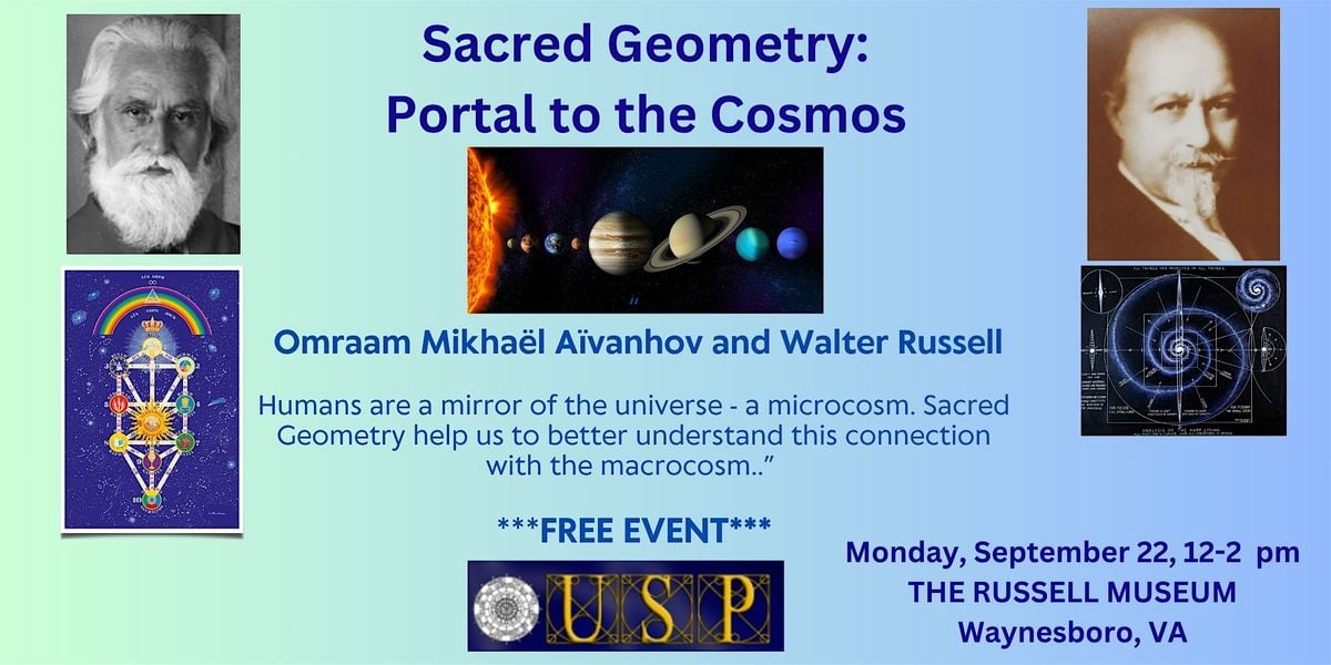 Sacred Geometry: Portal to the Cosmos, 22 September | Event in Waynesboro | AllEvents