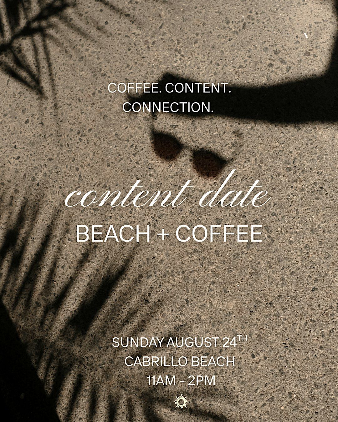 Content Date: Beach + Coffee, 24 August | Event in Los Angeles | AllEvents