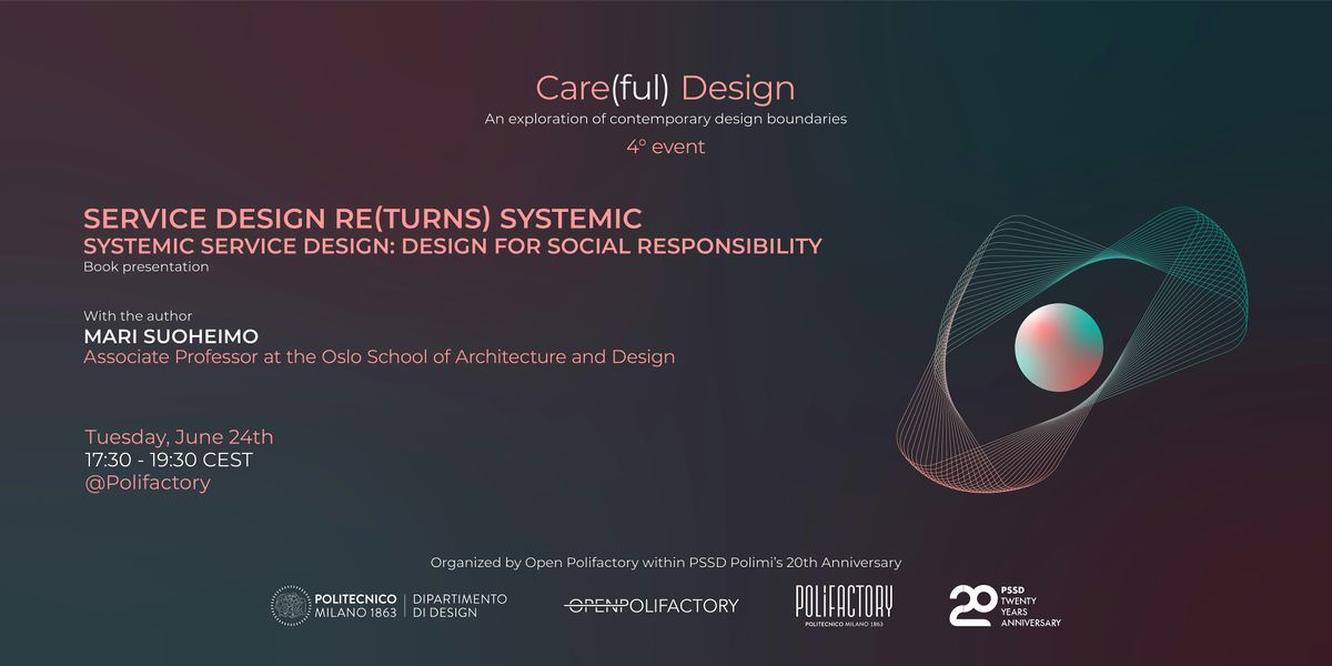 Service Design re(turns) Systemic, 24 June | Event in Milano | AllEvents