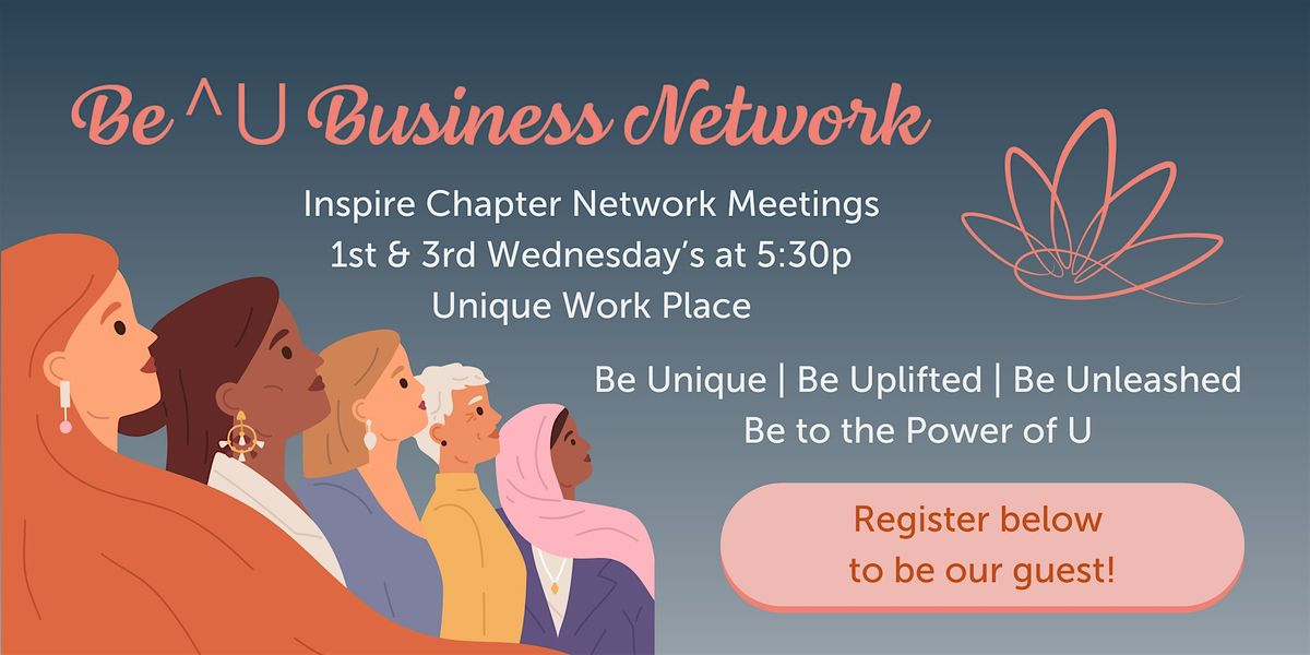 Be^U's Inspire Chapter Network Meeting, 21 May | Event in Colorado Springs | AllEvents