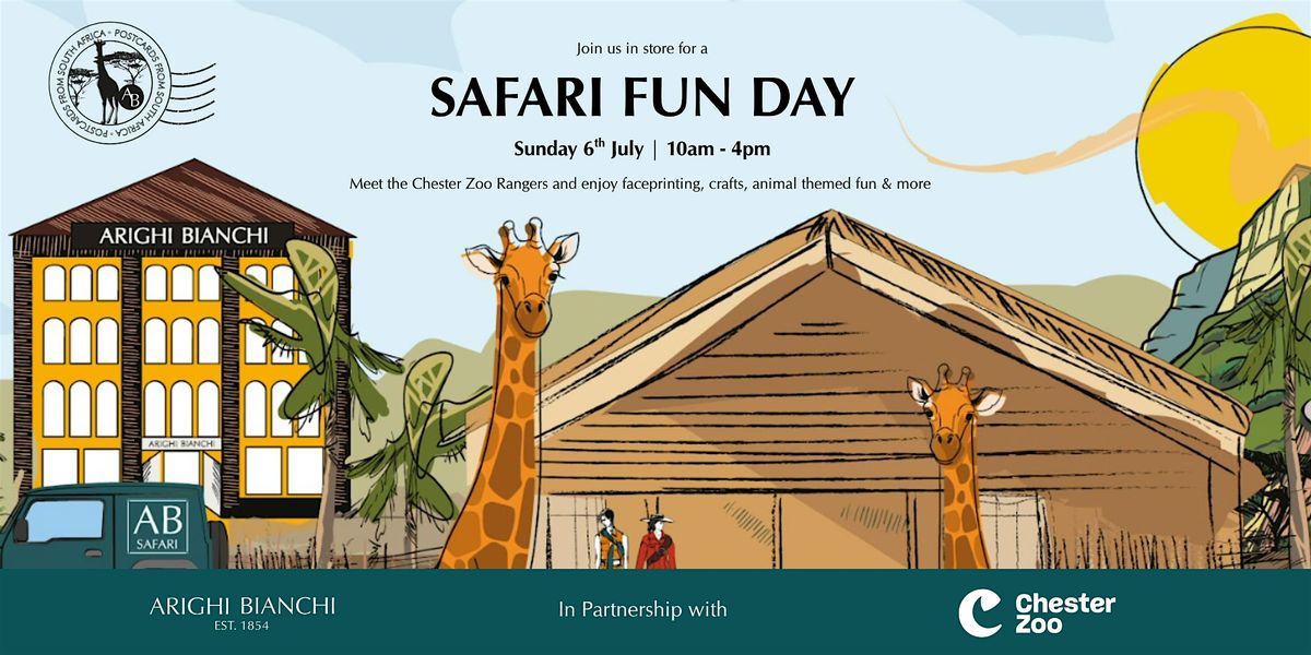 Safari Fun Day with Chester Zoo, 6 July | Event in Macclesfield | AllEvents