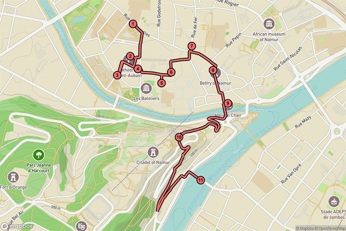 Namur Audio Tour: Citadels, Canvases & Cathedrals Unveiled | Event in Namur | AllEvents