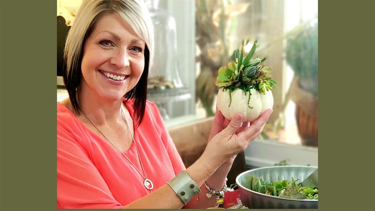 Pumpkins & Succulents Fall Workshop with Charcuterie, 18 September | Event in Canton | AllEvents