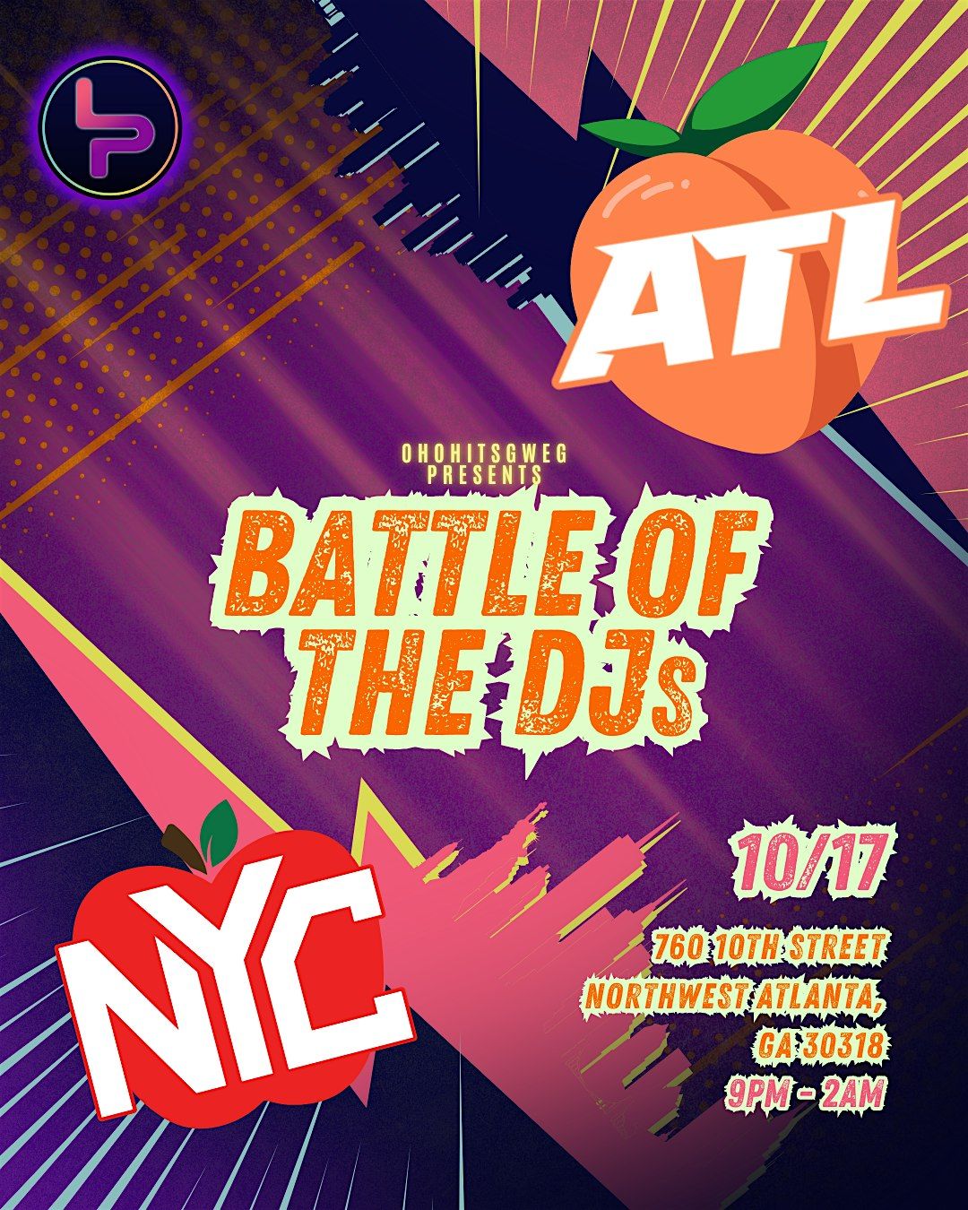 Battle of the DJs: NYC vs ATL, 17 October | Event in Atlanta | AllEvents