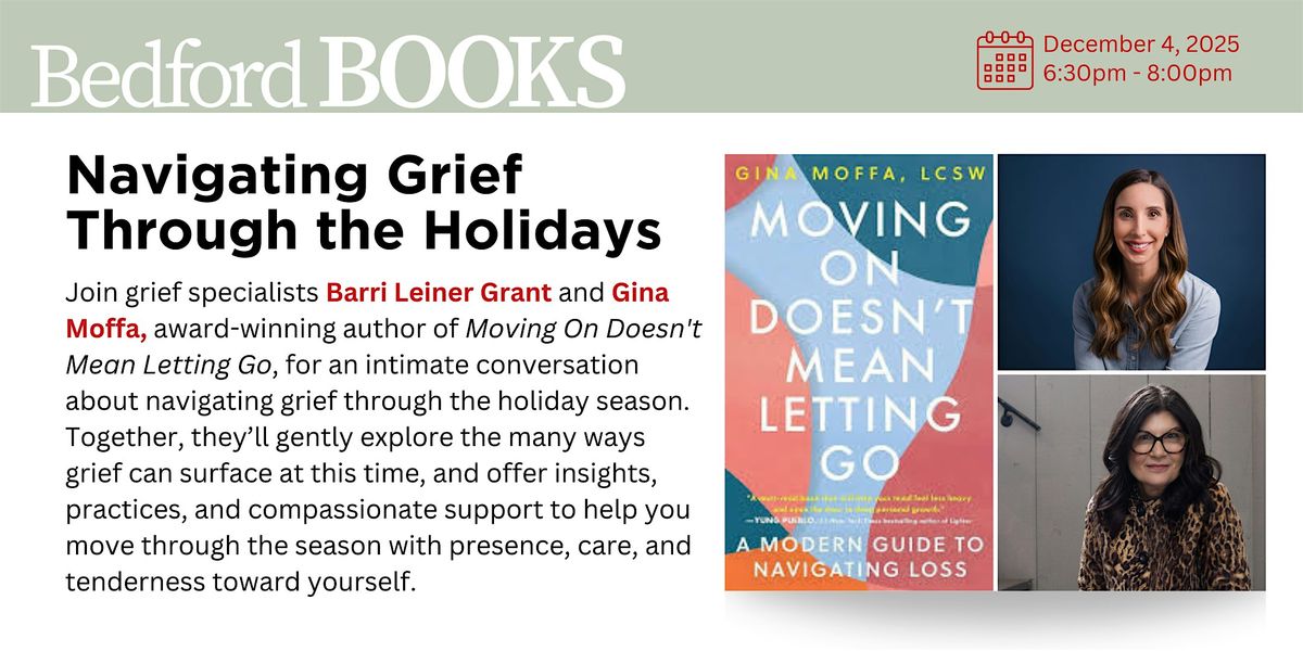 Navigating Grief Through the Holiday Season, 4 December | Event in Bedford | AllEvents
