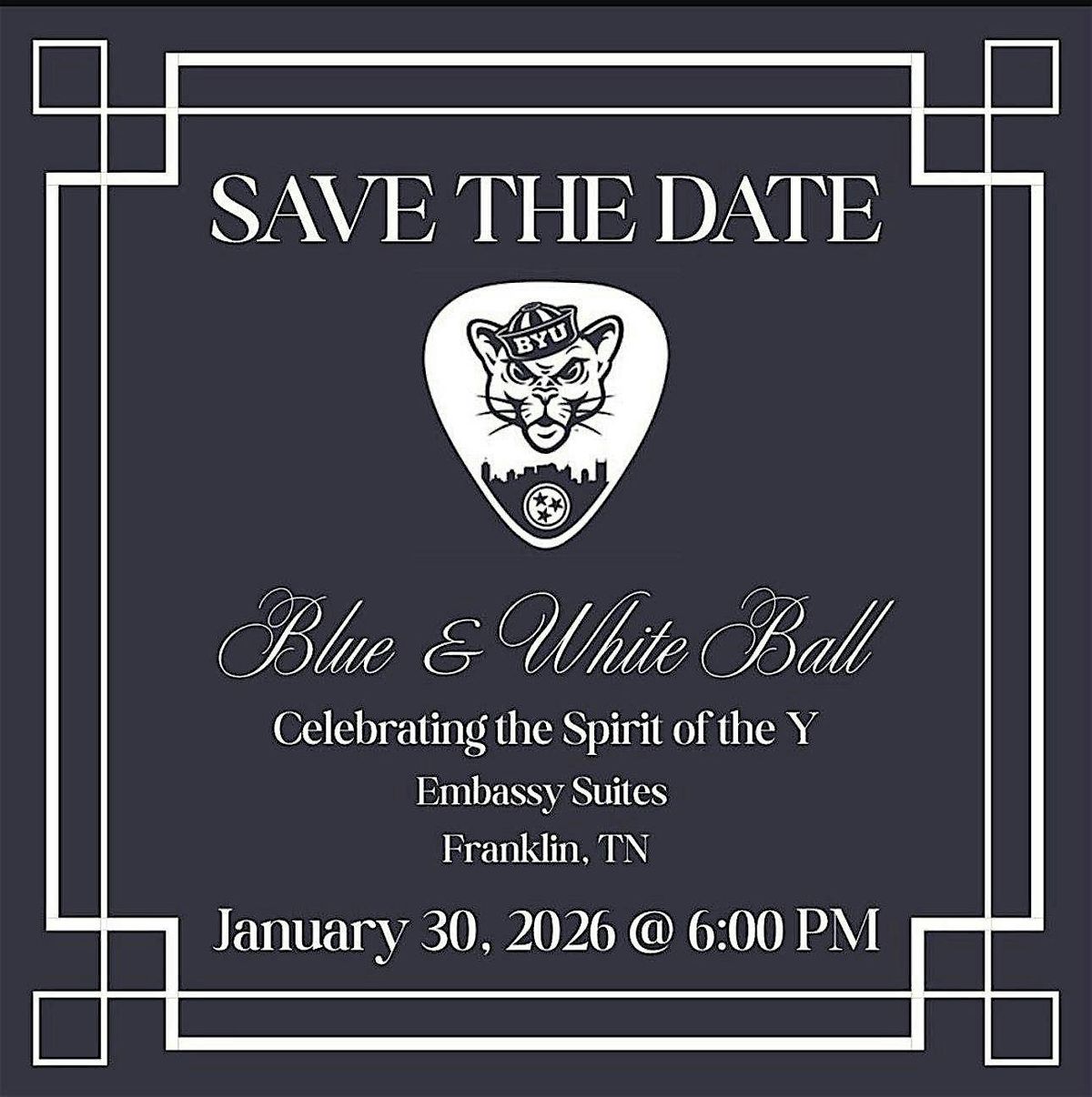Blue & White Ball - Nashville Tennessee
