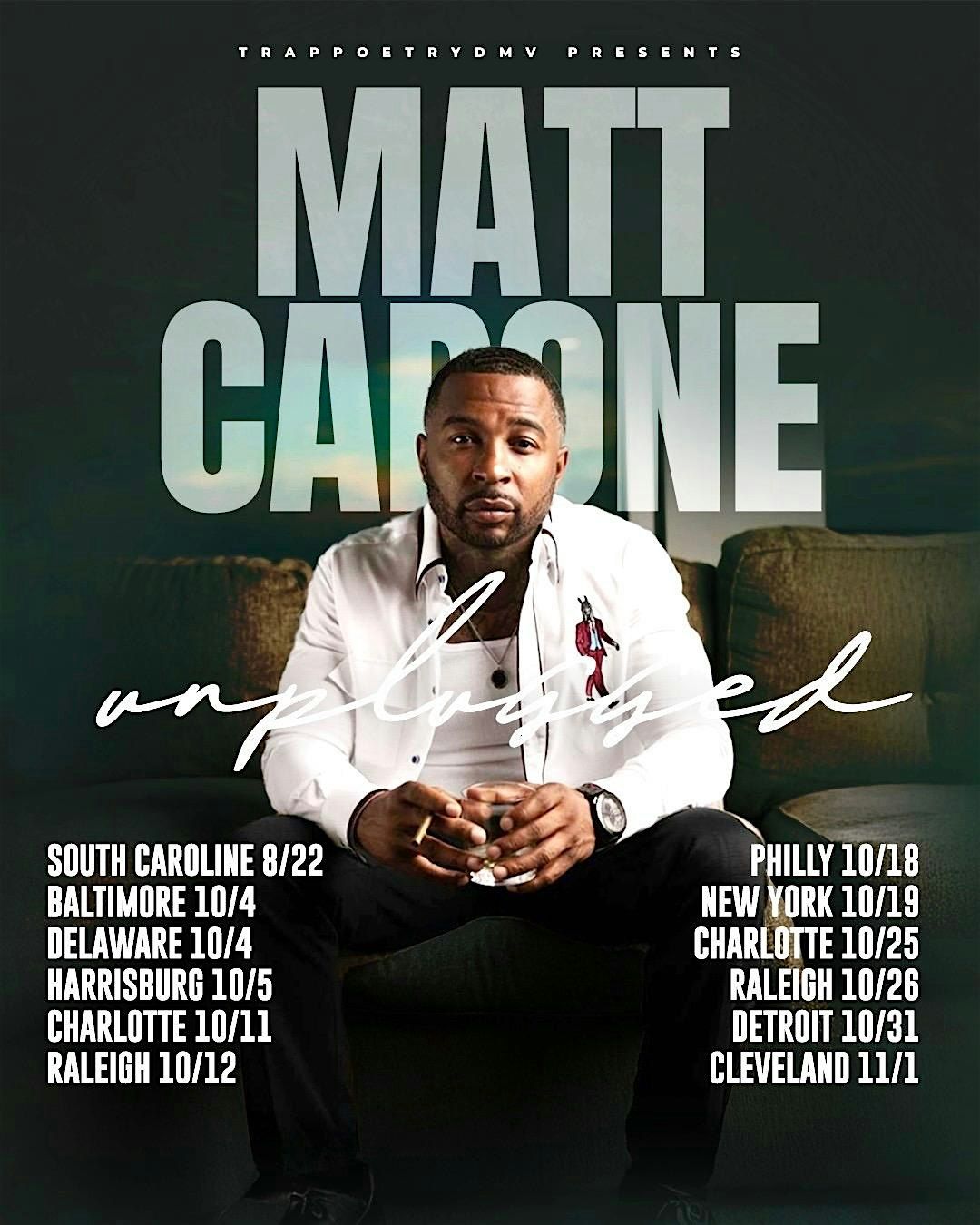 Matt Capone Unplugged Delaware, 4 October | AllEvents