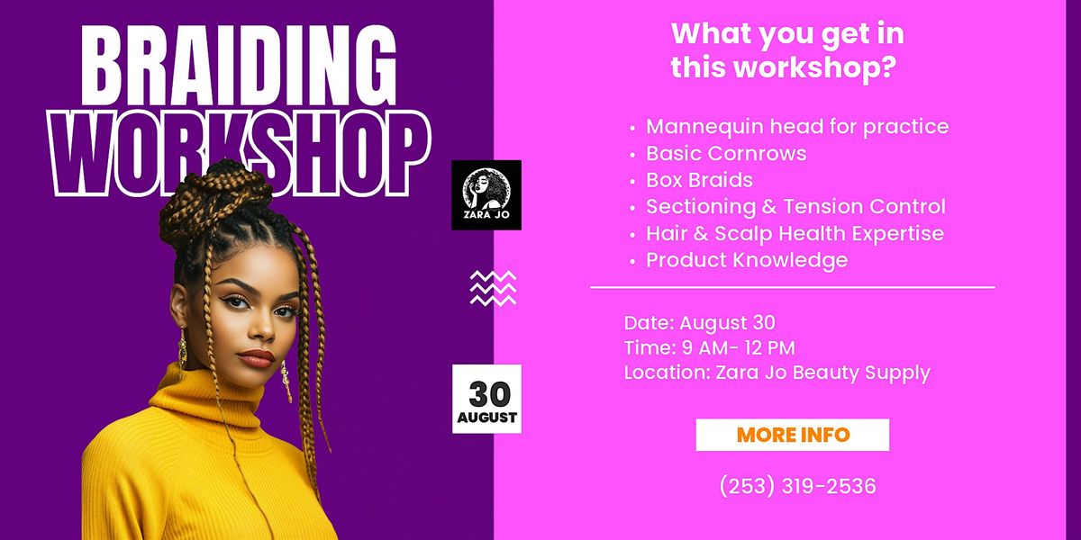 Braiding Workshop, 30 August | Event in Seattle | AllEvents