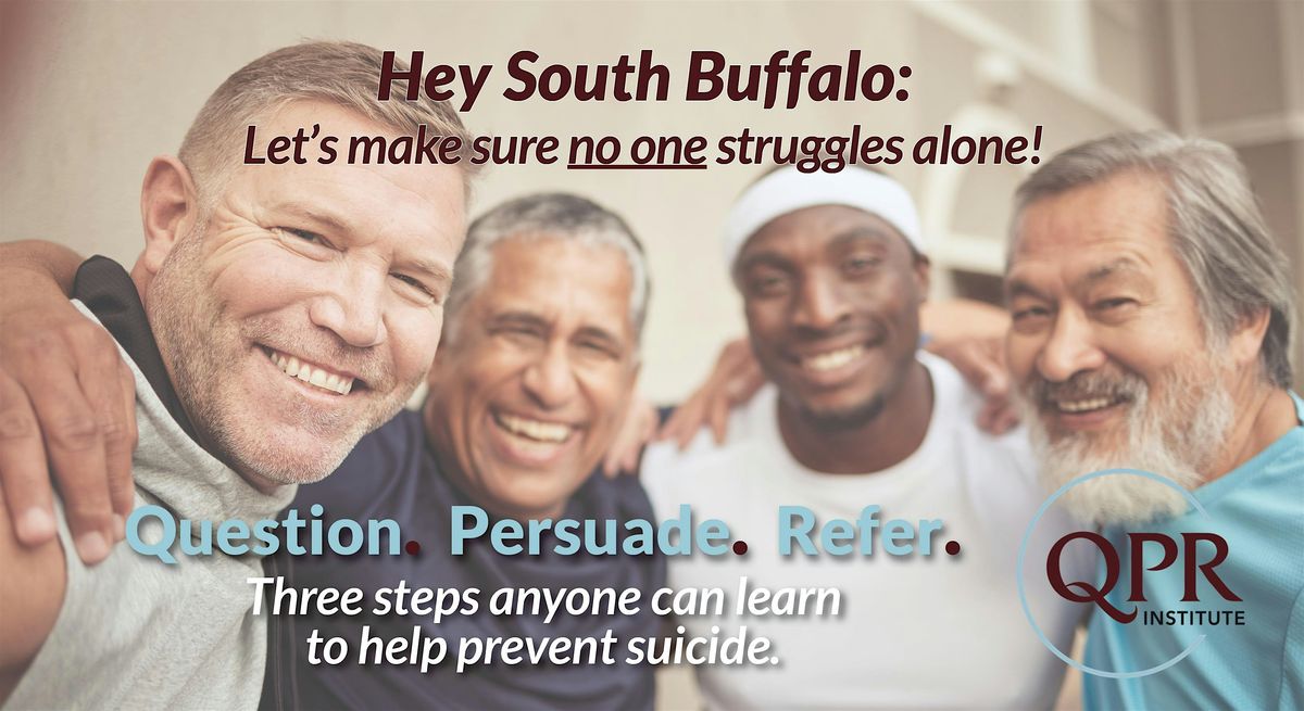 QPR Suicide Prevention Training: South Buffalo Series | Event in Buffalo | AllEvents