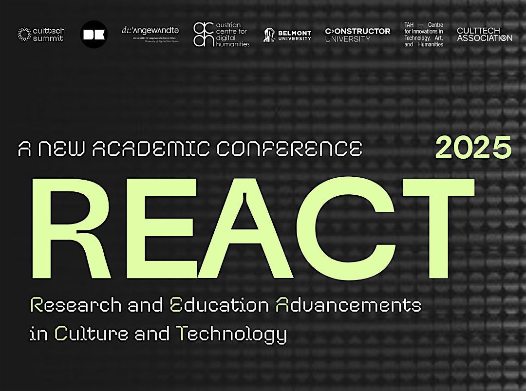 REACT 2025, 20 October | Event in Wien | AllEvents