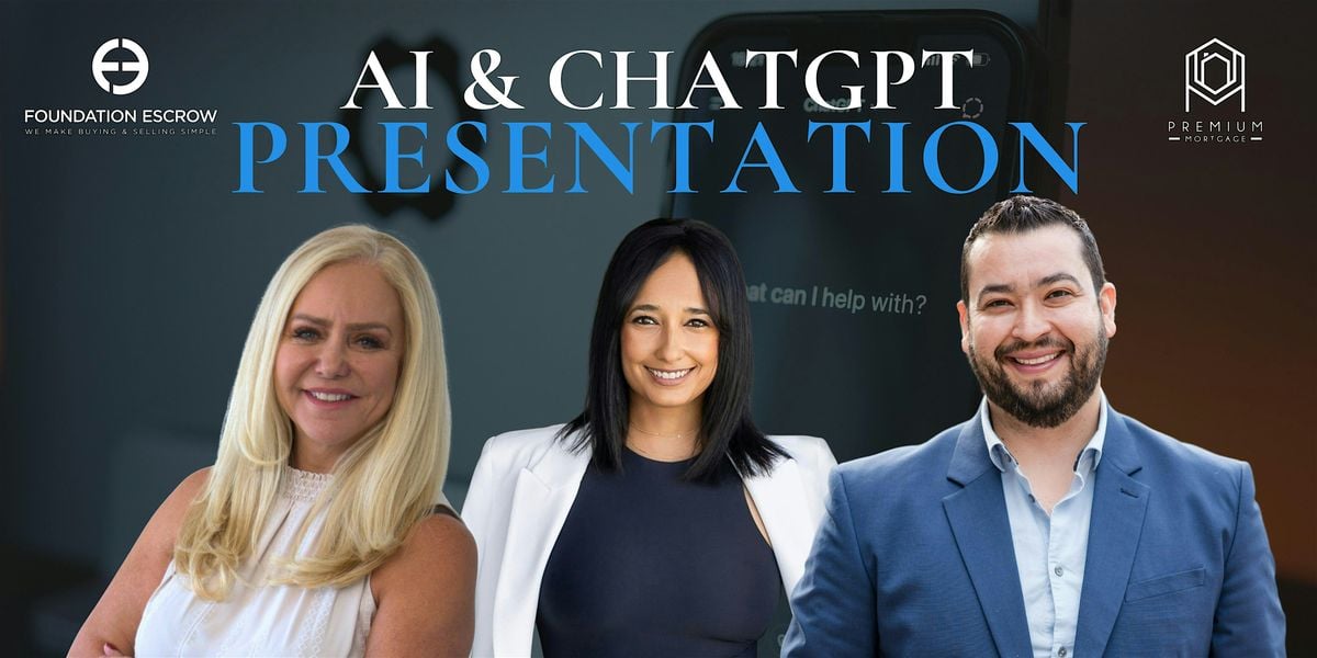 AI & ChatGPT for Real Estate Agents – San Diego Presentation, 14 August | Event in Chula Vista | AllEvents