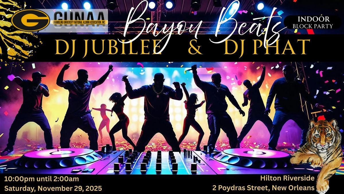 Bayou Beats Hip Hop Takeover  - Indoor Block Party, 29 November | Event in New Orleans | AllEvents