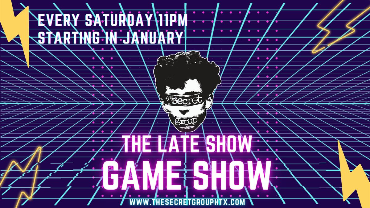 The Late Show Game Show, 5 July | Event in Houston | AllEvents