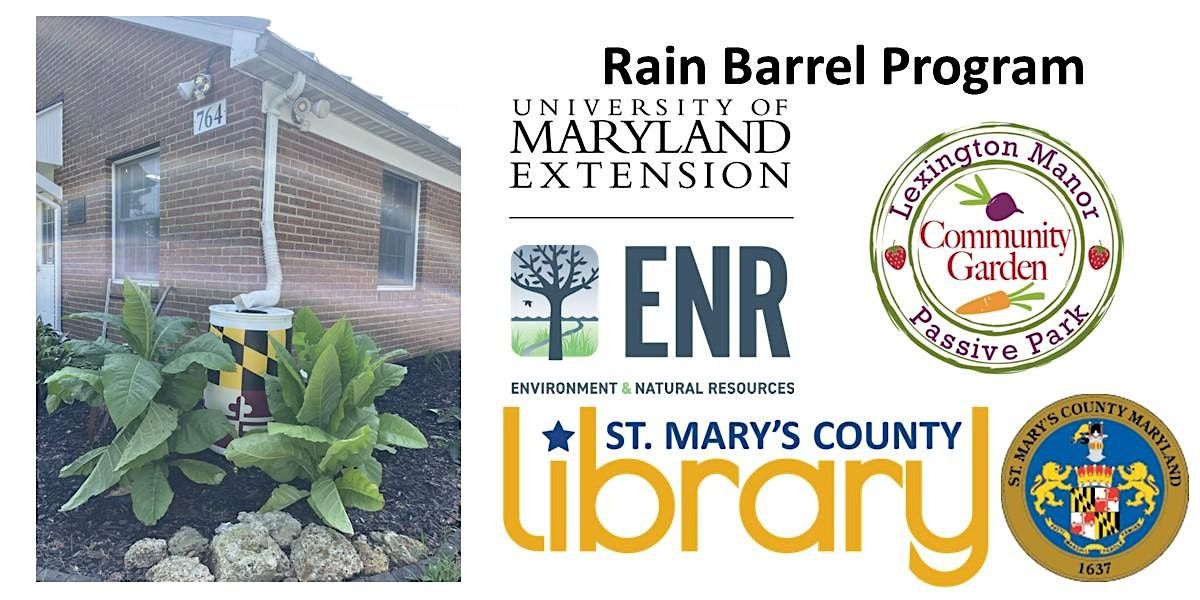 Rain Barrel Workshop, 3 August | Event in Lexington Park | AllEvents