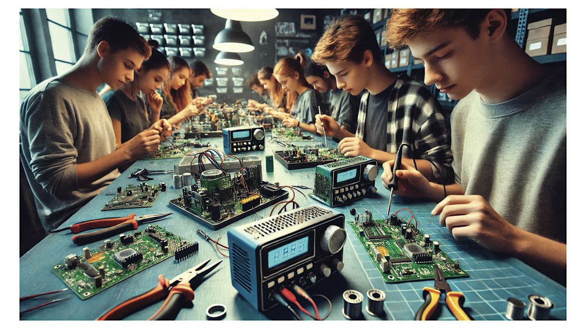 Fab Lab Summer Camp: Build Your Own FM Stereo: Soldering & Electronics, 7 July | Event in Benton Harbor