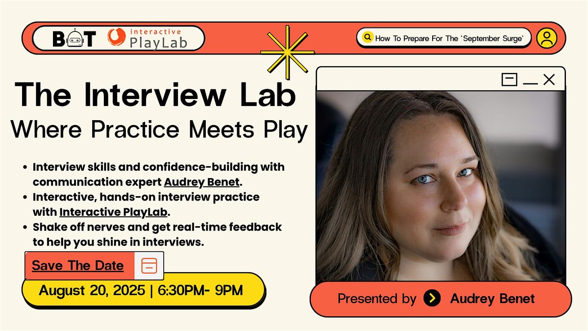 The Interview Lab: Where Practice Meets Play, 20 August | Event in Orlando | AllEvents