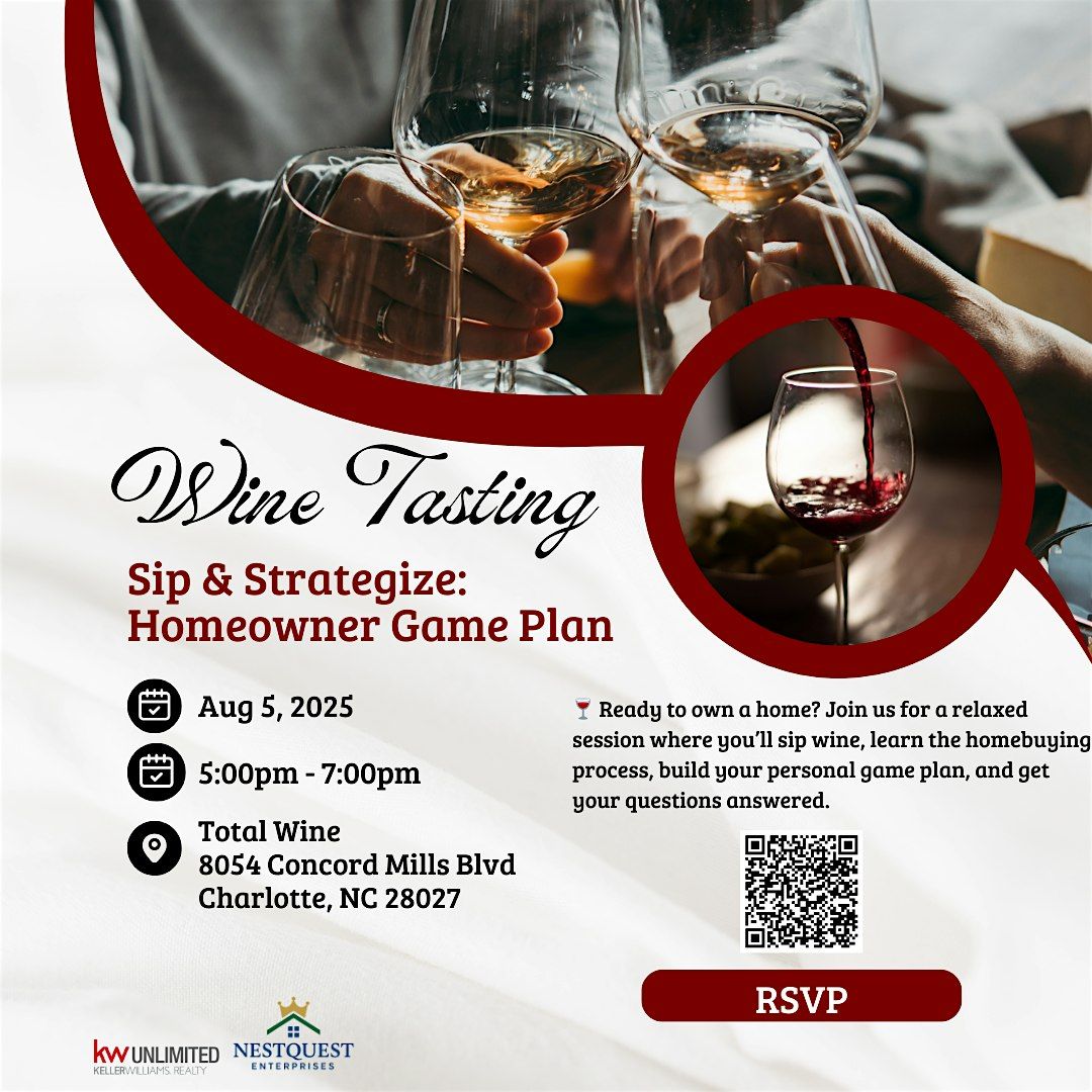 Sip & Strategize: Homeowner Game Plan, 5 August | Event in Concord | AllEvents
