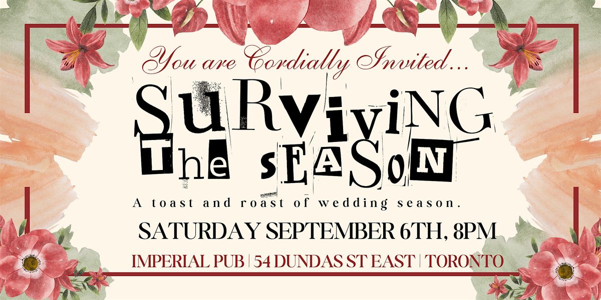 Surviving the Season: Stand Up Comedy Show, 6 September | Event in Toronto | AllEvents