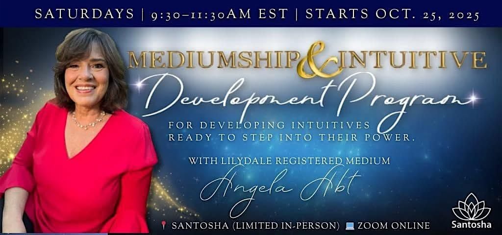 Professional Mediumship & Intuitive Development Program, 26 October | Event in Williamsville | AllEvents