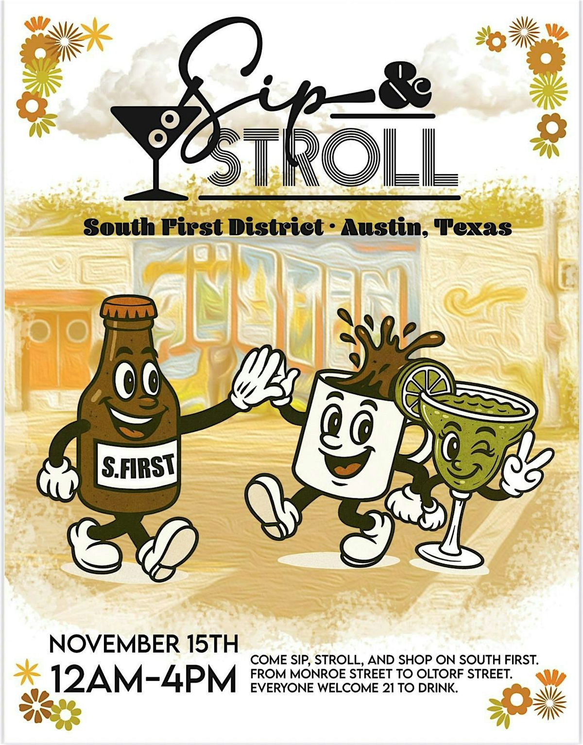 South First Sip & Stroll | Event in Austin | AllEvents