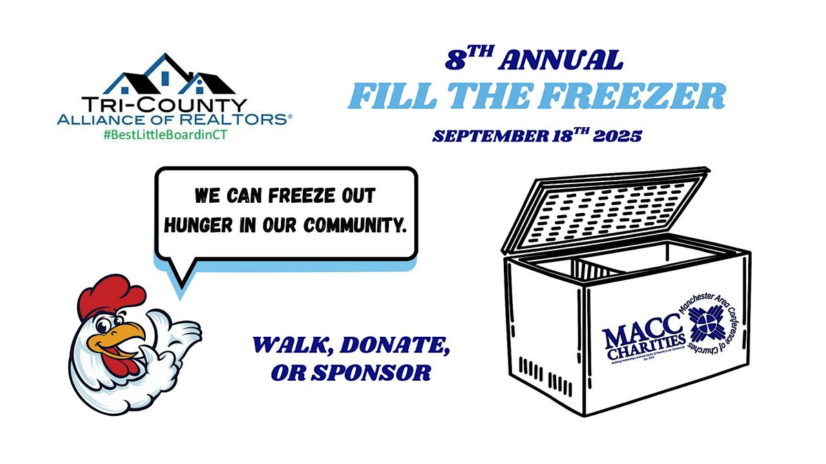 8th Annual Fill the Freezer - Walk, Donate or Sponsor, 18 September | AllEvents