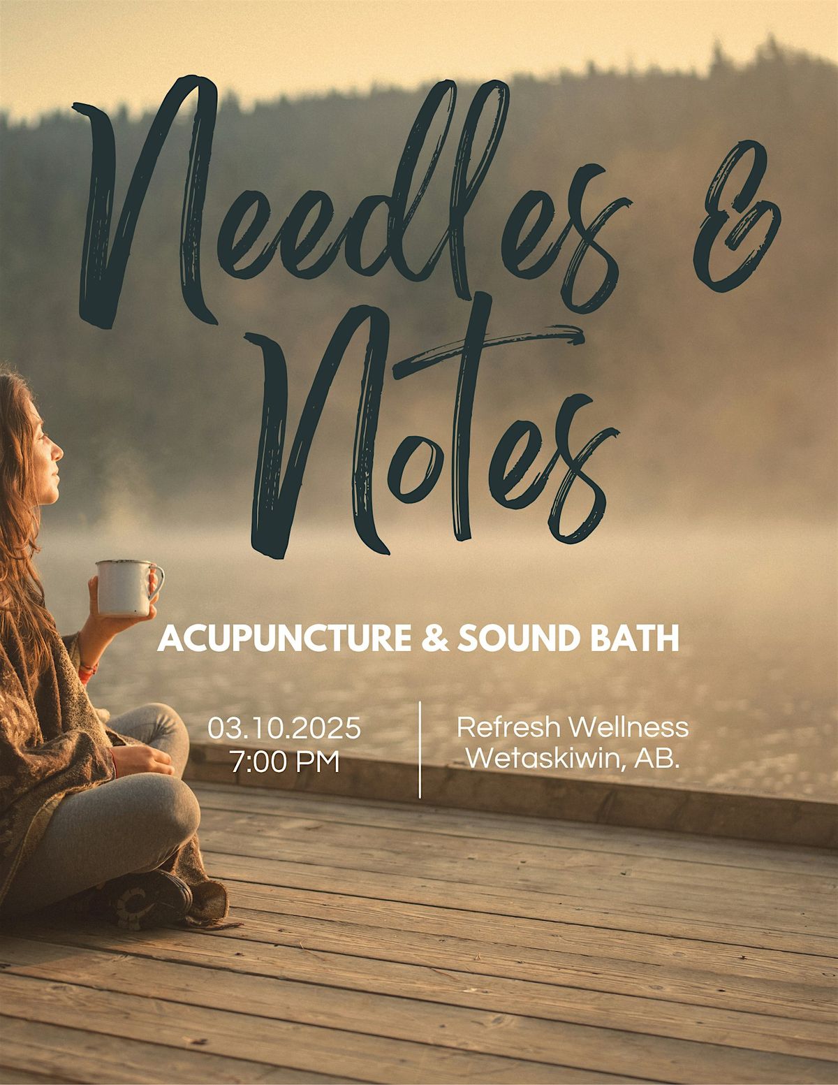 Acupuncture & Sound Bath: Needles & Notes | Event in Wetaskiwin | AllEvents