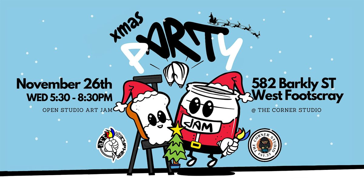 XMAS Art Jam Session - 26/11 (Bad Santa), 26 November | Event in West Footscray | AllEvents
