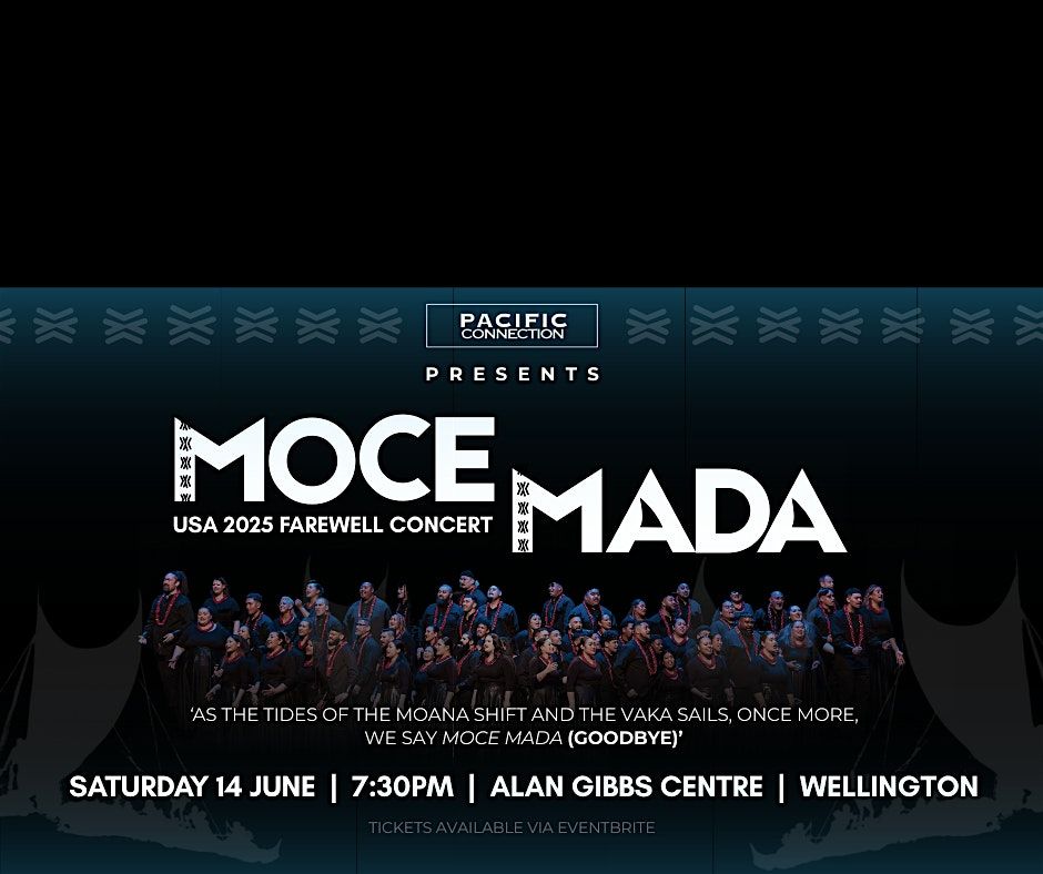 Moce Mada: Pacific Connection USA Farewell Concert, 14 June | Event in Wellington | AllEvents