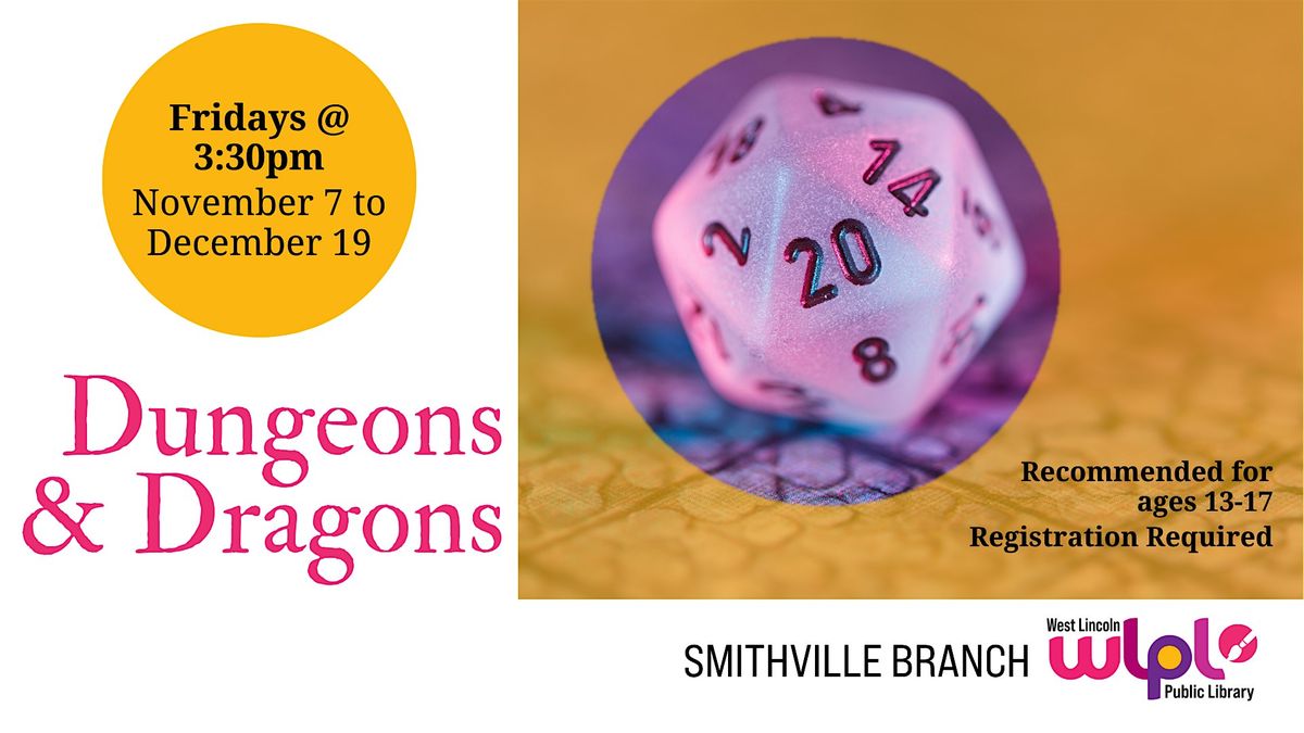 Dungeons & Dragons | Event in Smithville | AllEvents
