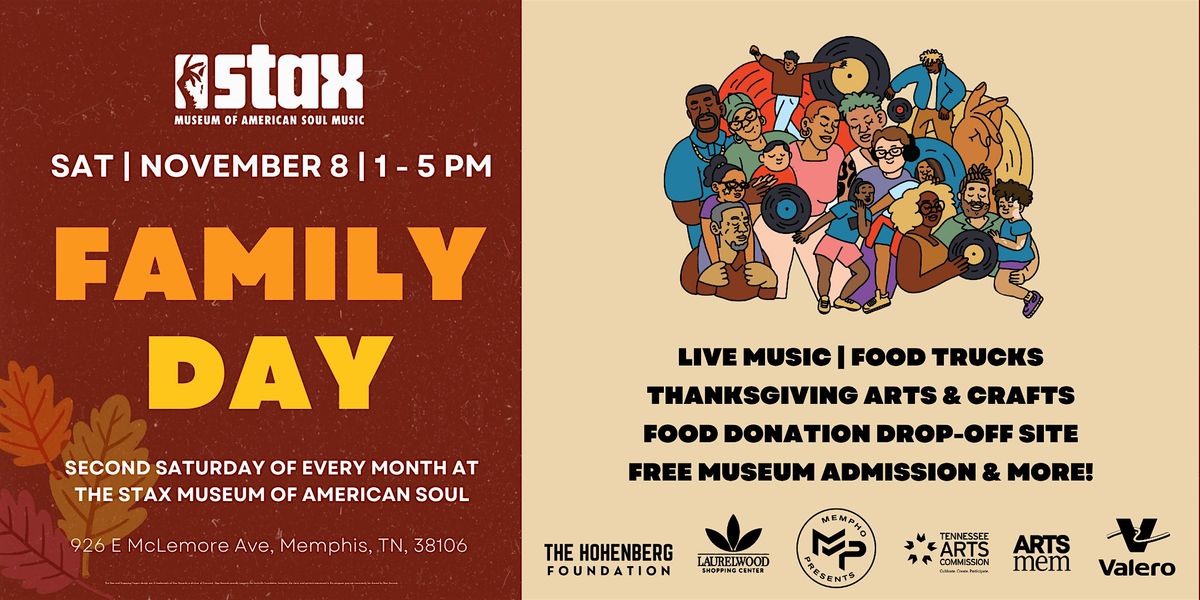 November Family Day, 8 November | Event in Memphis | AllEvents