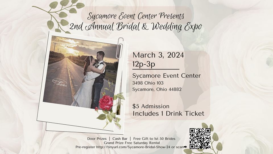 2nd Annual Bridal & Wedding Expo , 3498 Ohio 103 Sycamore, Ohio 44882