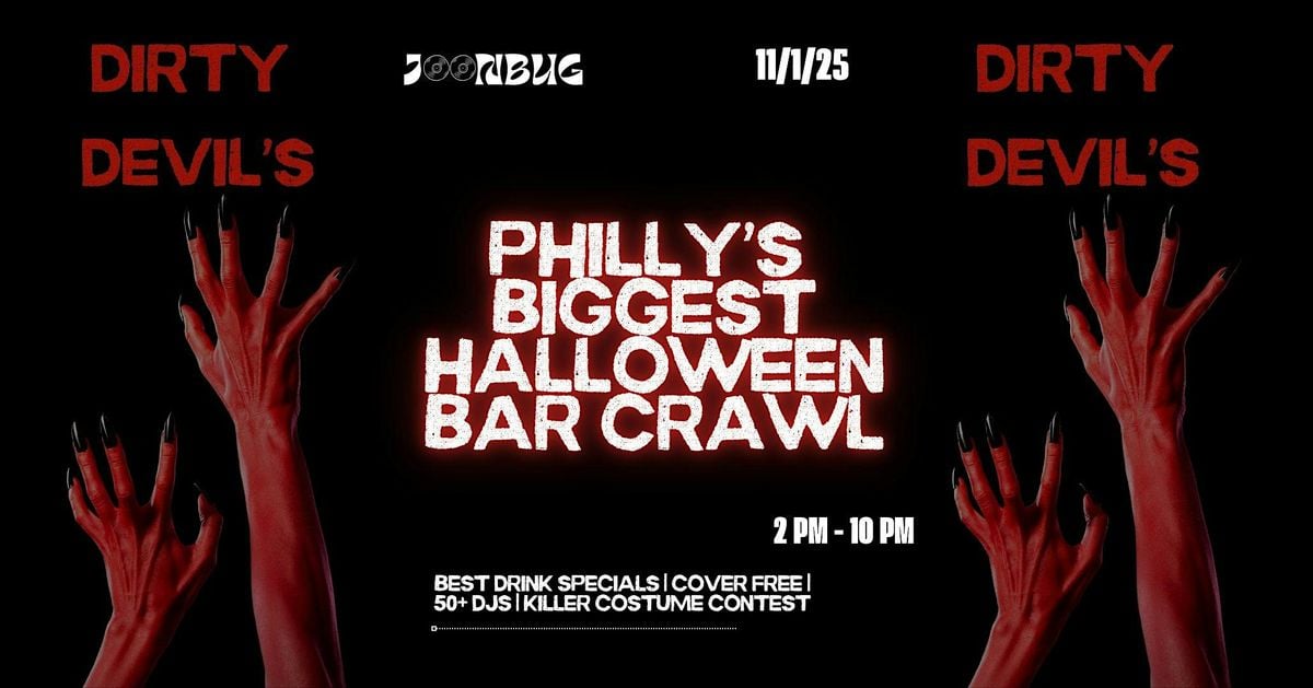 The Dirty Devil's Crawl- Philadelphia's Biggest Halloween Bar Crawl, 1 November | Event in Philadelphia | AllEvents