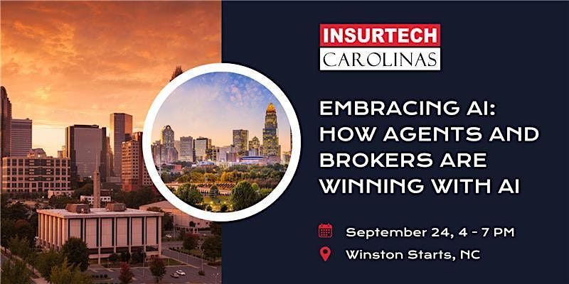 Embracing AI: How Agents and Brokers Are Winning With AI, 24 September | Event in Winston-Salem | AllEvents