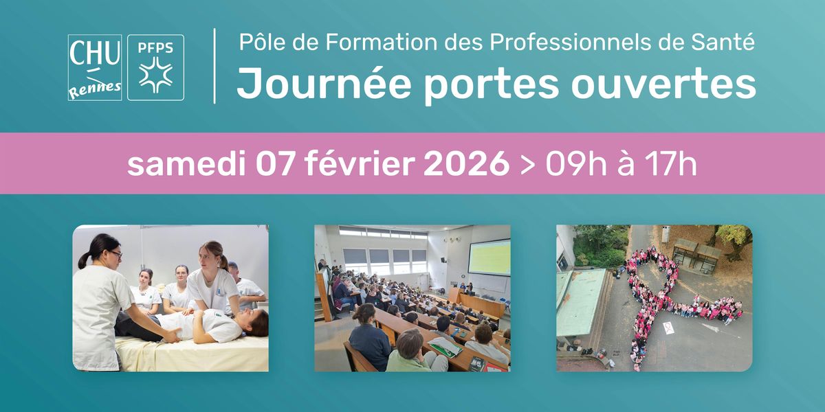 PFPS du CHU de Rennes - Journée portes ouvertes 2026, 7 February | Event in Rennes | AllEvents