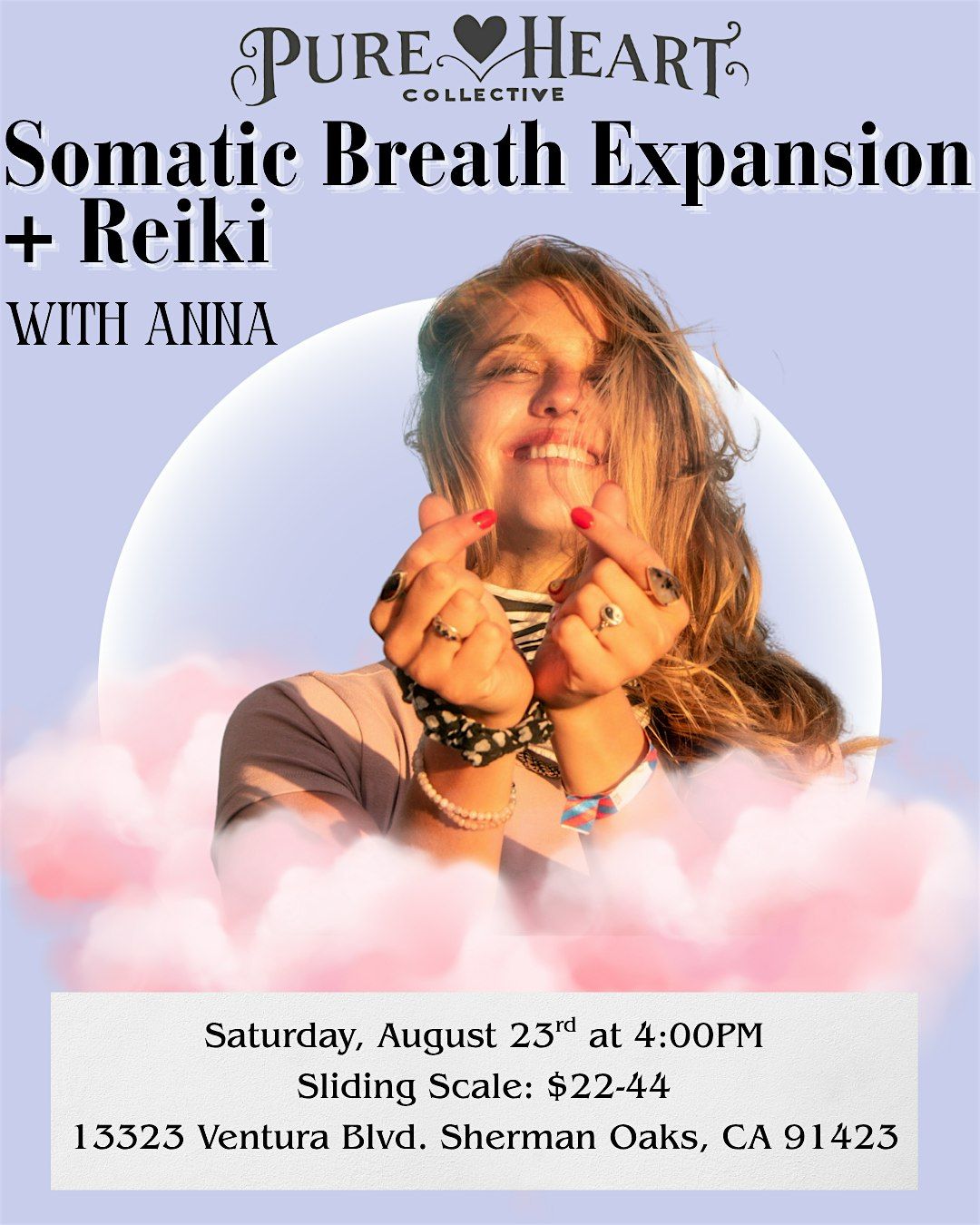 Somatic Breath Expansion + Reiki with Anna, 23 August | Event in Los Angeles | AllEvents