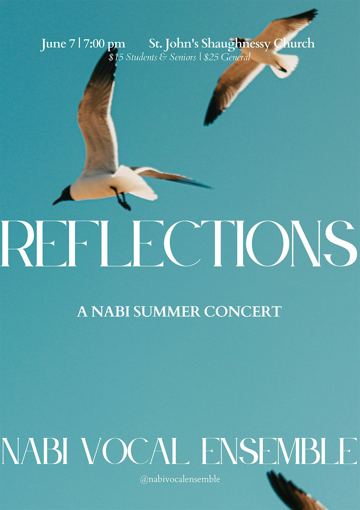 REFLECTIONS, 7 June | Event in Vancouver | AllEvents