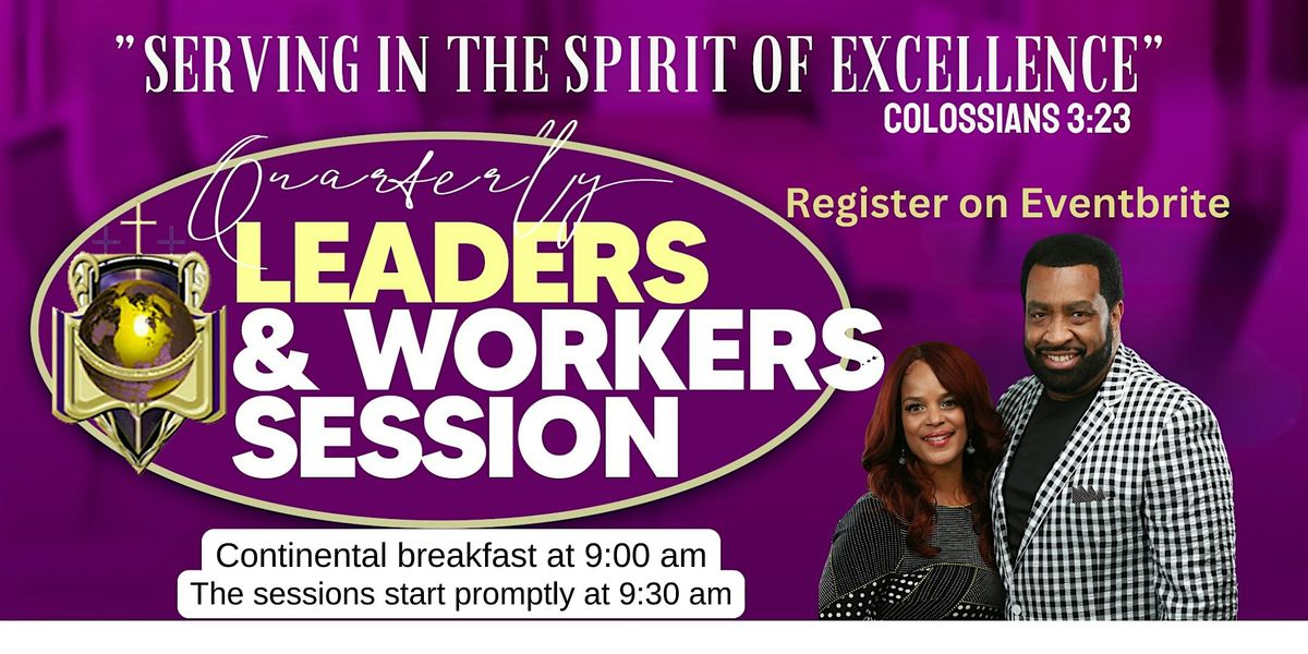 Quarterly Leaders & Workers Session, 7 June | Event in Hillside | AllEvents
