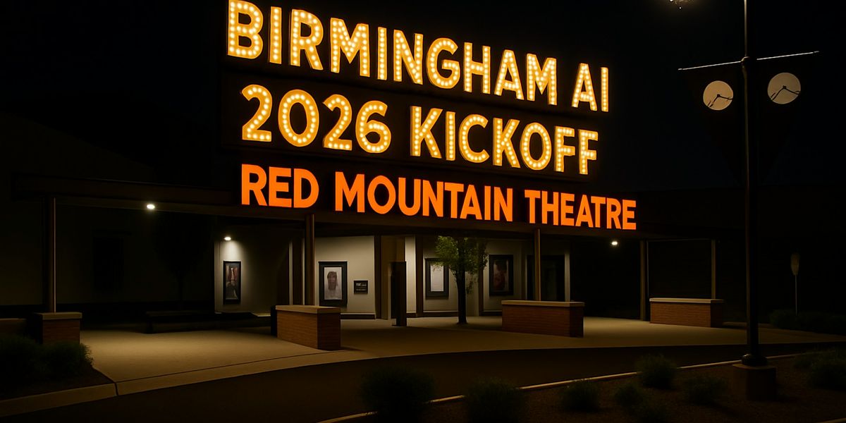 Birmingham AI 2026 Kickoff | Powered by Curiosity, 14 January | Event in Birmingham | AllEvents