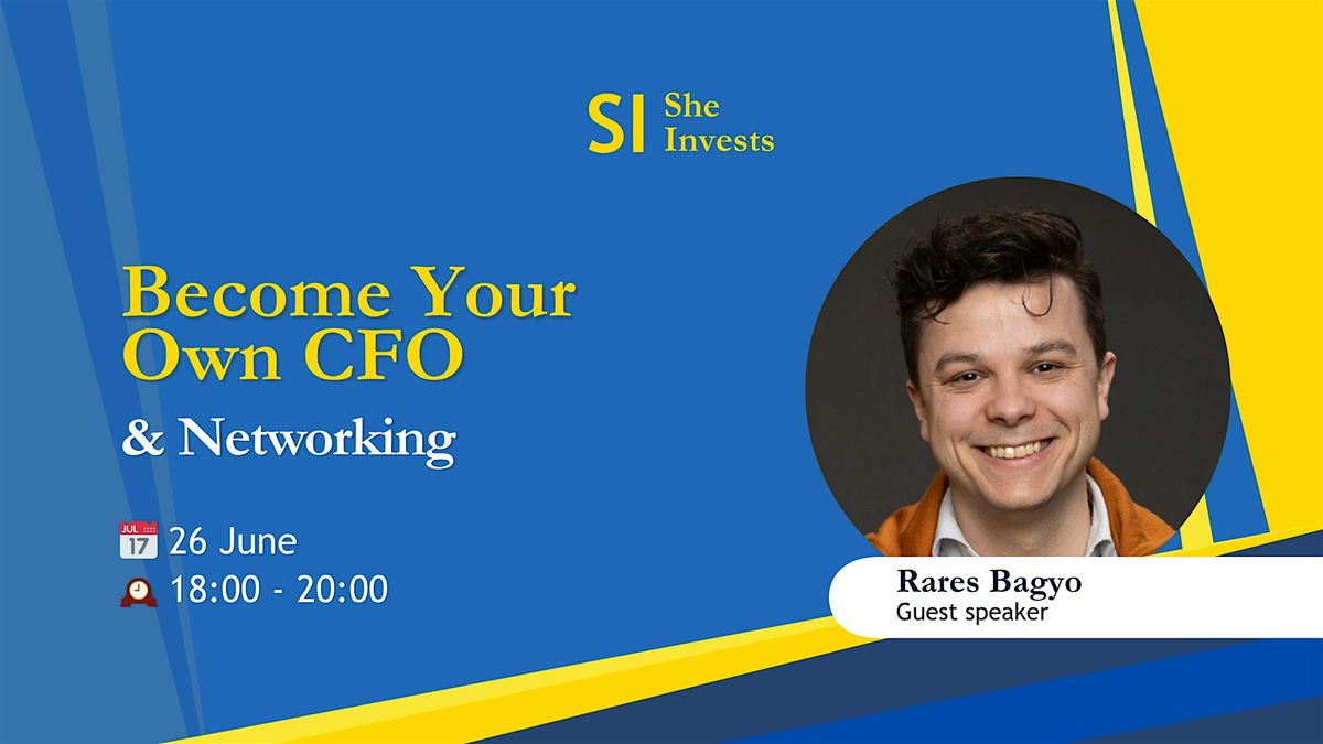 She Invests: Become Your Own CFO with Rares Bagyo, 26 June | Event in Copenhagen  | AllEvents