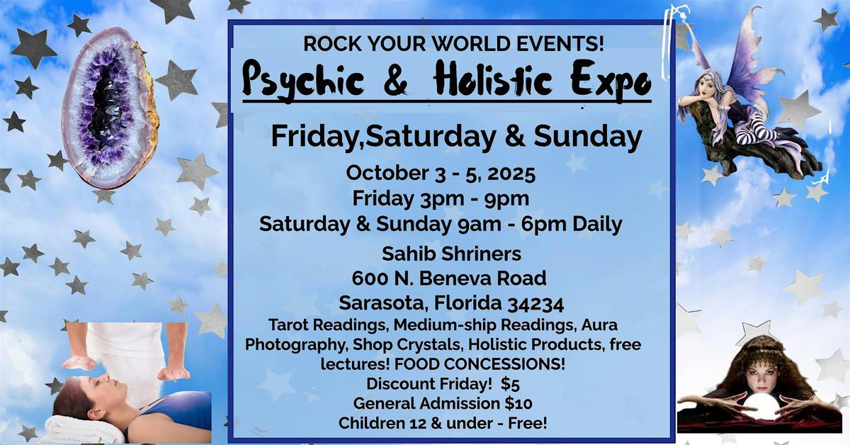 Weekend Psychic & Holistic Expo in Sarasota!, 3 October | Event in Sarasota | AllEvents