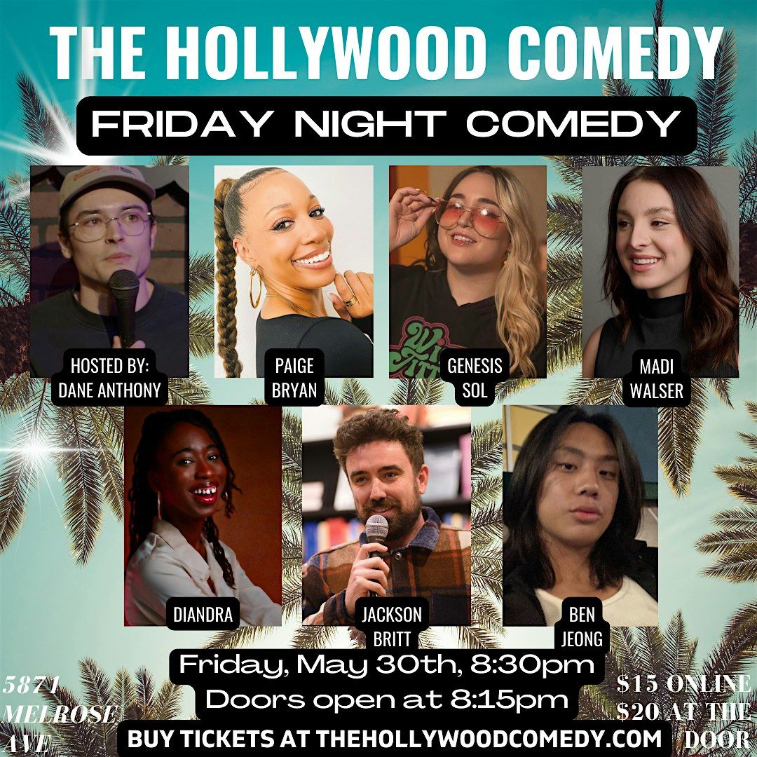 FRIDAY NIGHT COMEDY, 30 May | Event in Los Angeles | AllEvents