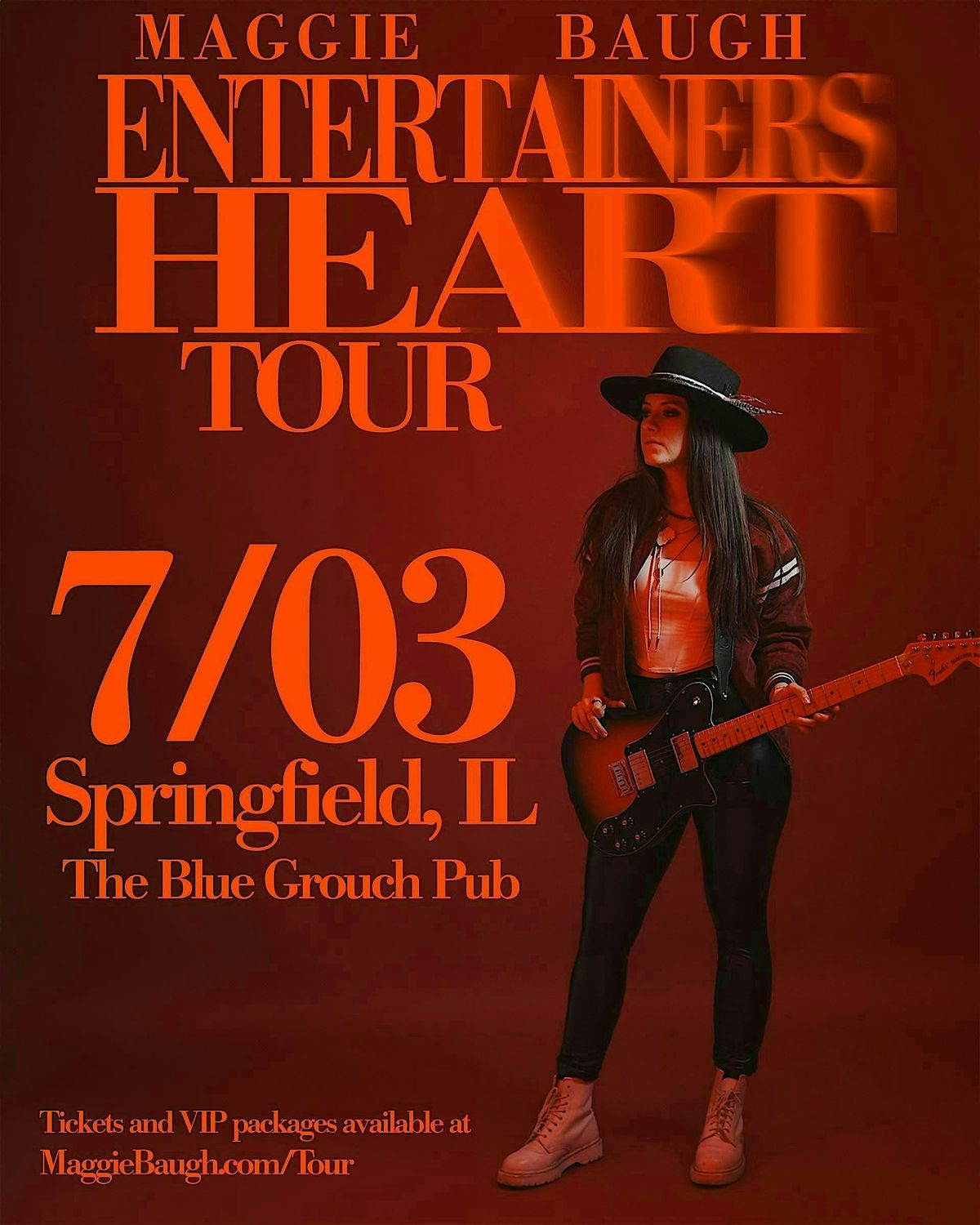 Maggie Baugh at The Blue Grouch, wsg Devin C Williams, 3 July | Event in Springfield | AllEvents