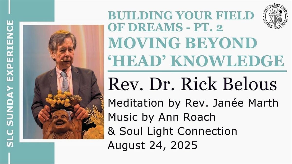 SLC Sunday Experience: Building Your Field of Dreams, 24 August | Event in Sacramento | AllEvents