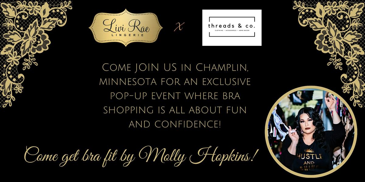 LiviRae Lingerie x Threads & Co., 17 May | Event in Champlin | AllEvents