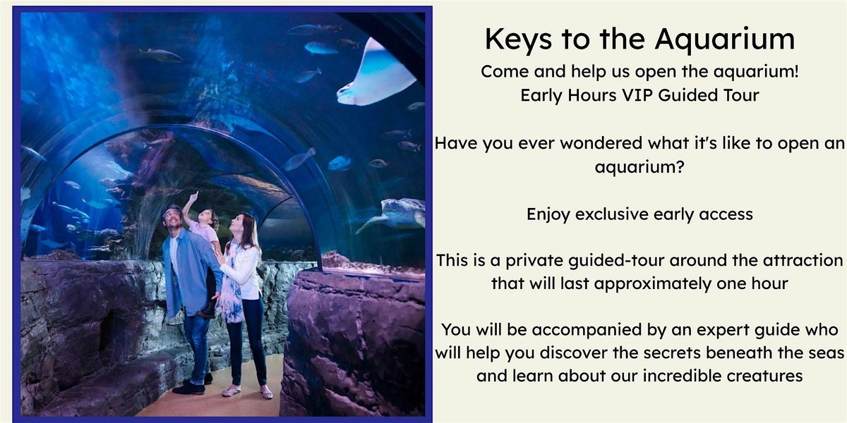 Weymouth Sealife Keys to the Aquarium!, 30 November | Event in Weymouth | AllEvents