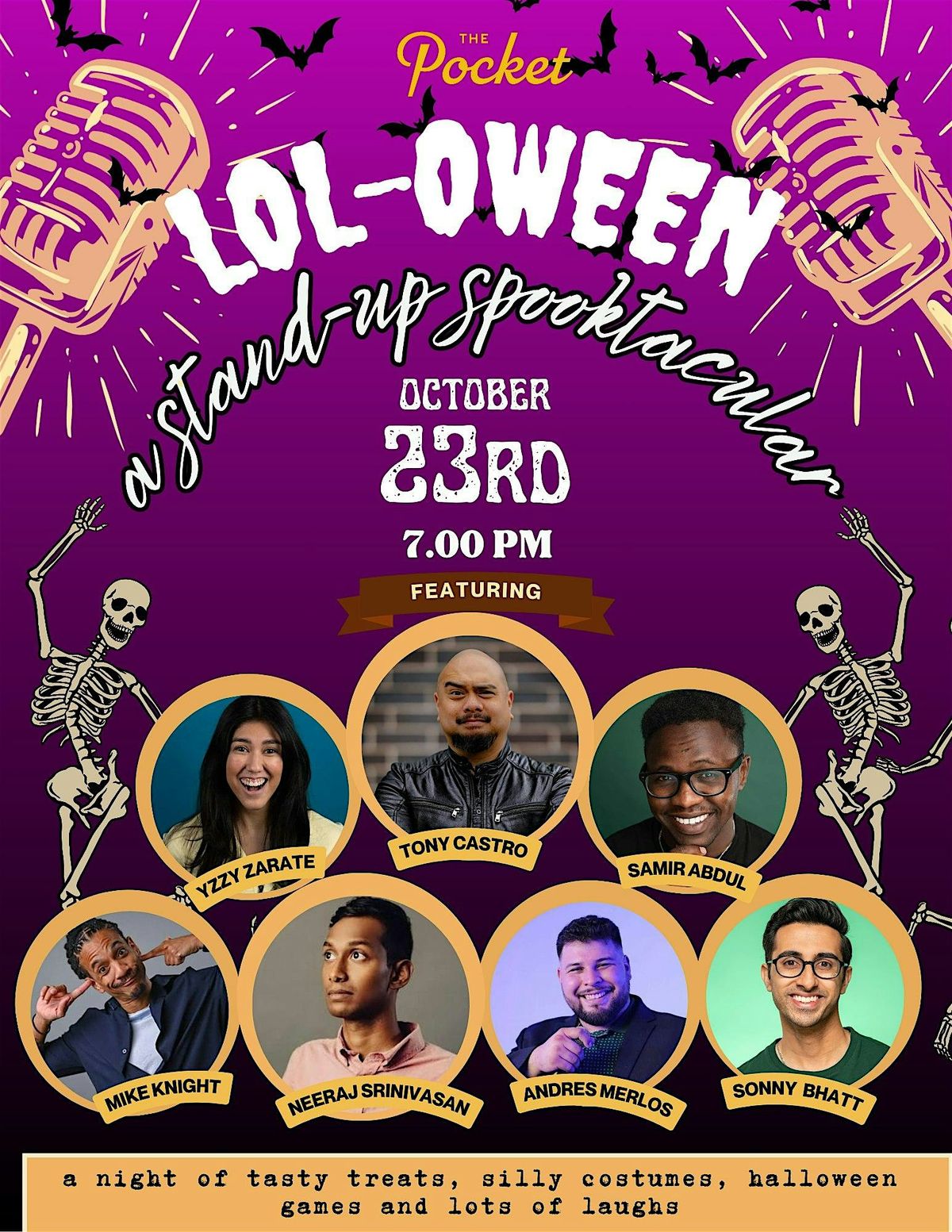 LOL-OWEEN: A STAND-UP SPOOKTACULAR, 23 October | Event in Chicago | AllEvents
