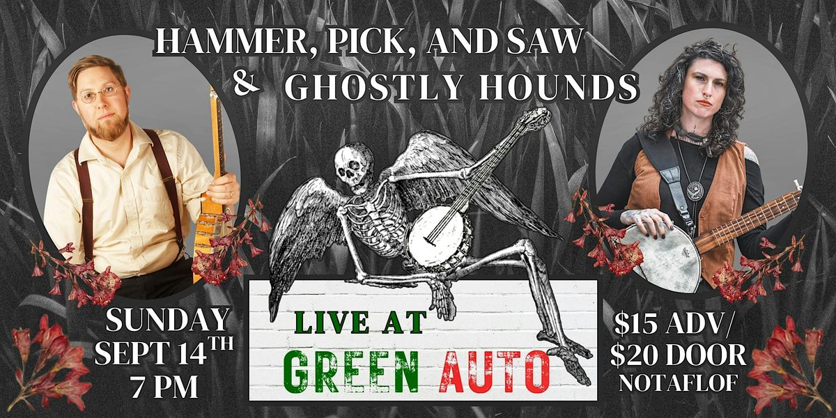 Ghostly Hounds with Hammer, Pick and Saw, 14 September | Event in Vancouver | AllEvents