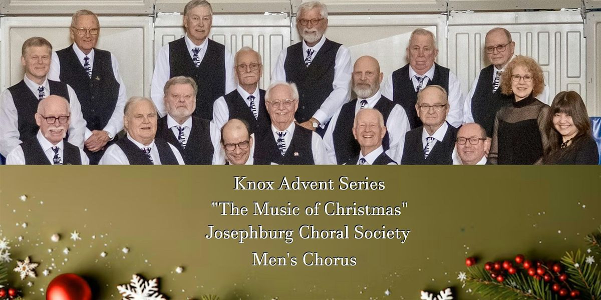 Knox Church Advent Series: Josephburg Choral Society Men’s Chorus, 21 December | Event in Edmonton | AllEvents