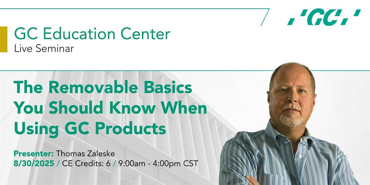 The Removable Basics You Should Know When Using GC Products, 30 August | Event in Alsip | AllEvents