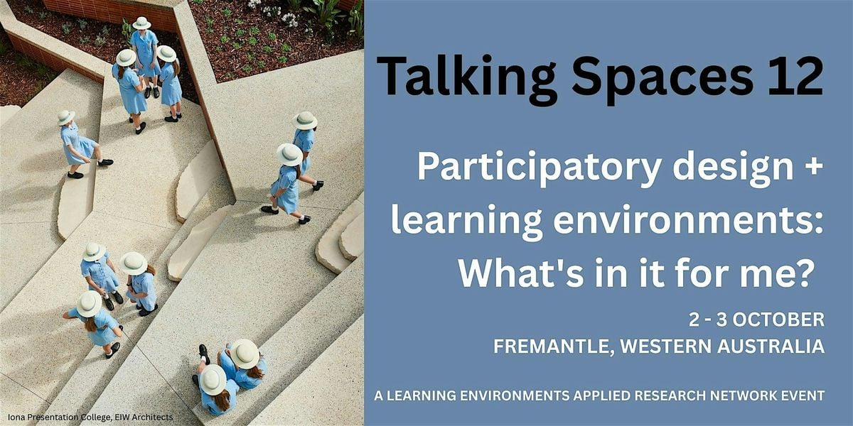 Talking Spaces 12, 2 October | Event in Fremantle | AllEvents